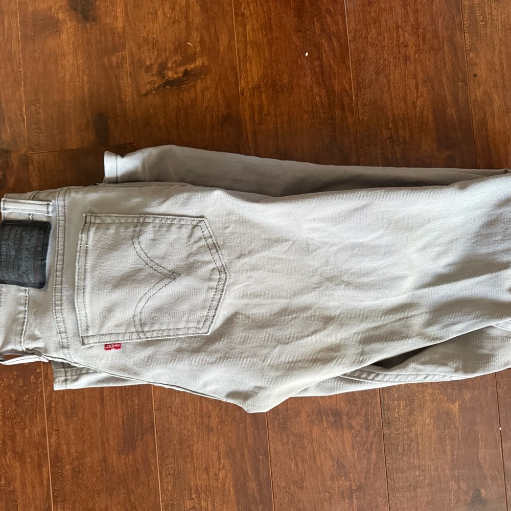 Levi's Stone Gray Denim Pants